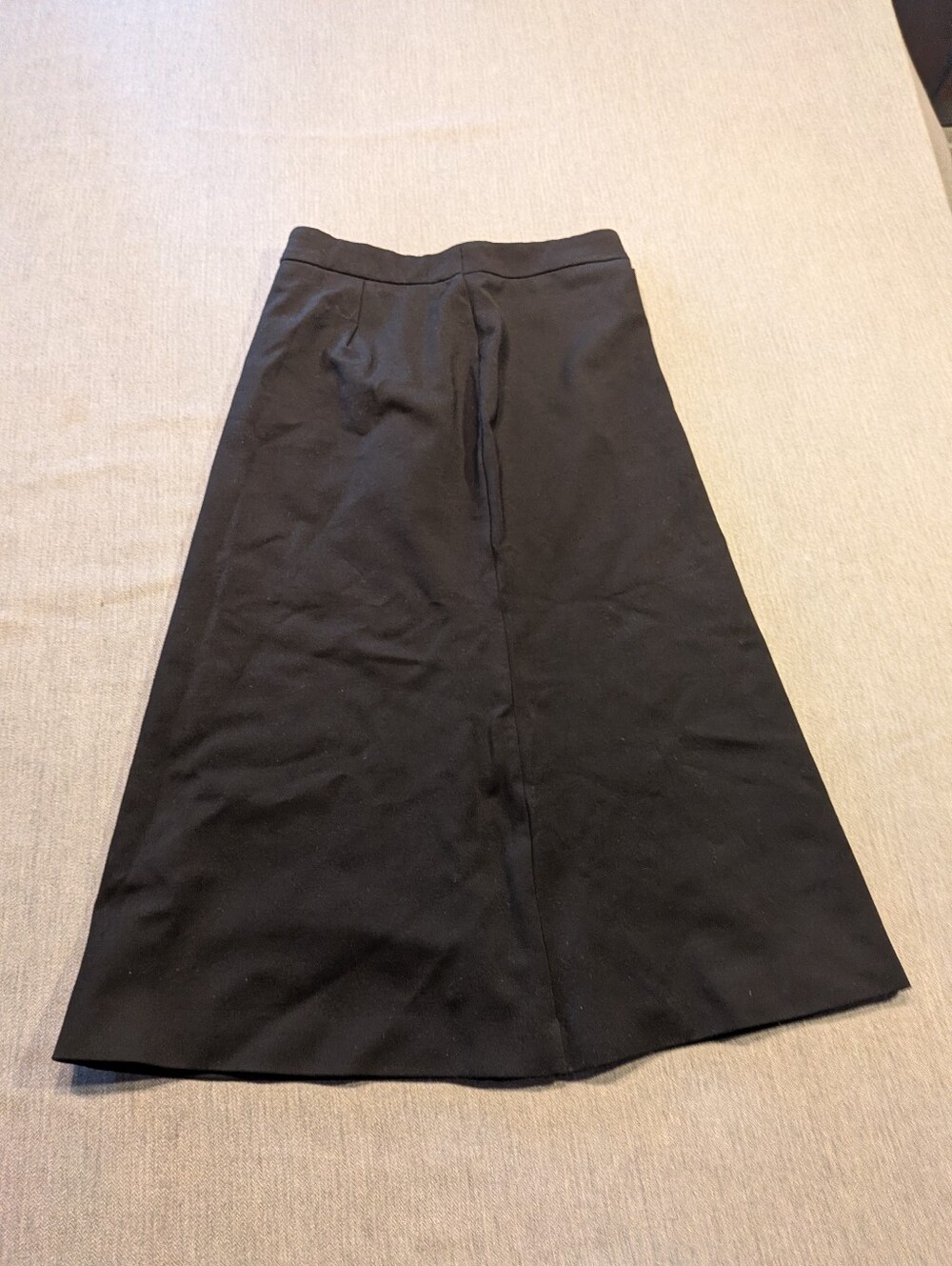 J. Crew Classic Black A-Line Women's Skirt Size 4